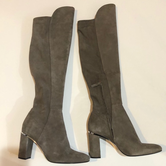 zara taupe boots